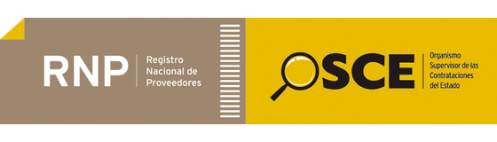 RNP OSCE - Registro Nacional de Proveedores